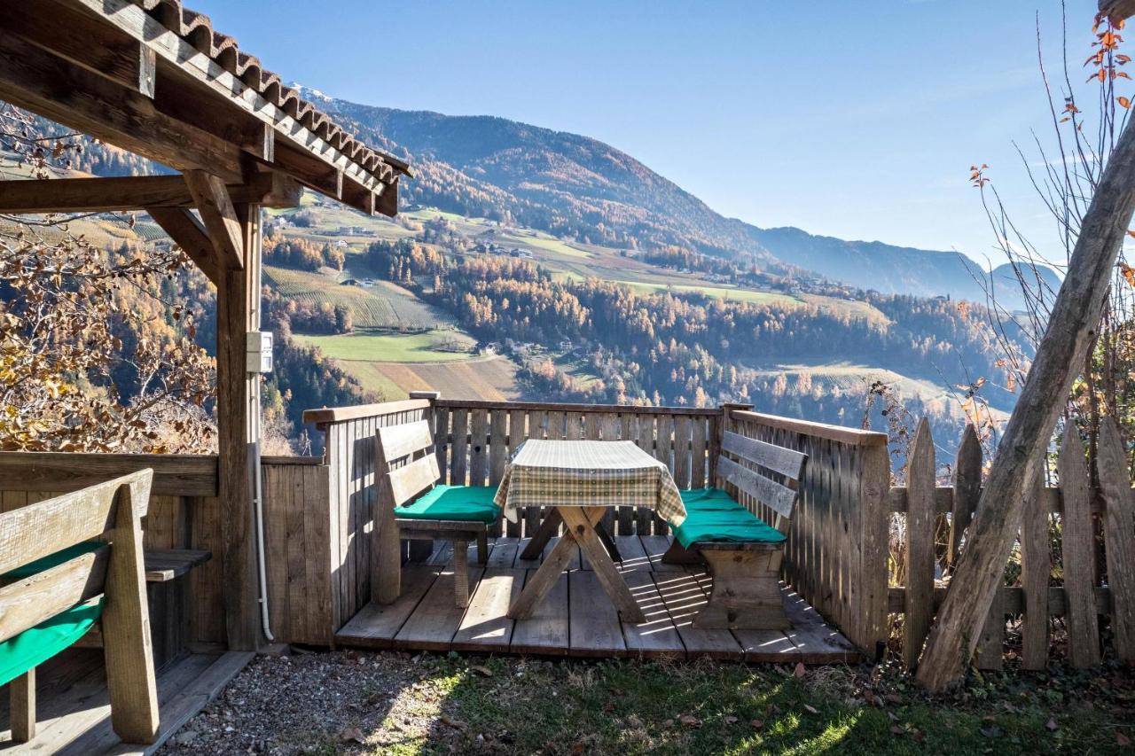 Oberegghof Ferienwohnung Garten Rifiano Exterior foto